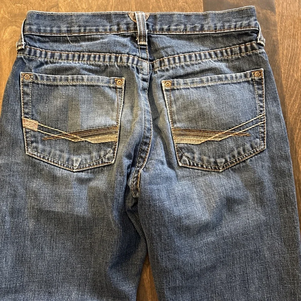 Ariat M5 Straight Fit Men's Jeans Size 31/34 Ripped Knee